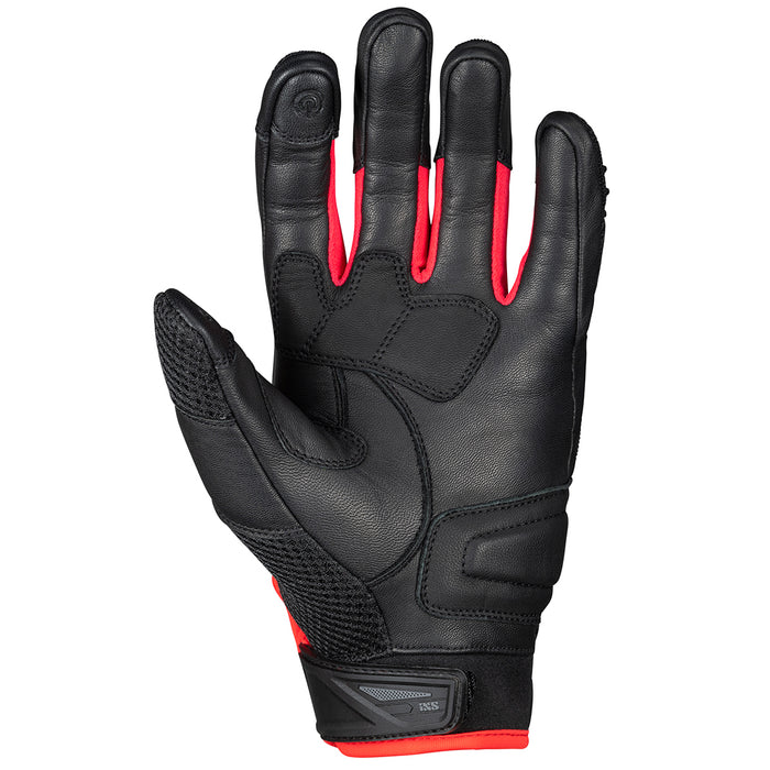 GUANTES IXS MATADOR-AIR 2.O NEGRO/ROJO FLUOR TALLA