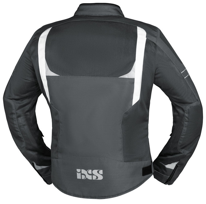 CHAQUETA IXS TRIGONIS GRIS OSCURO/GRIS/BLANCO