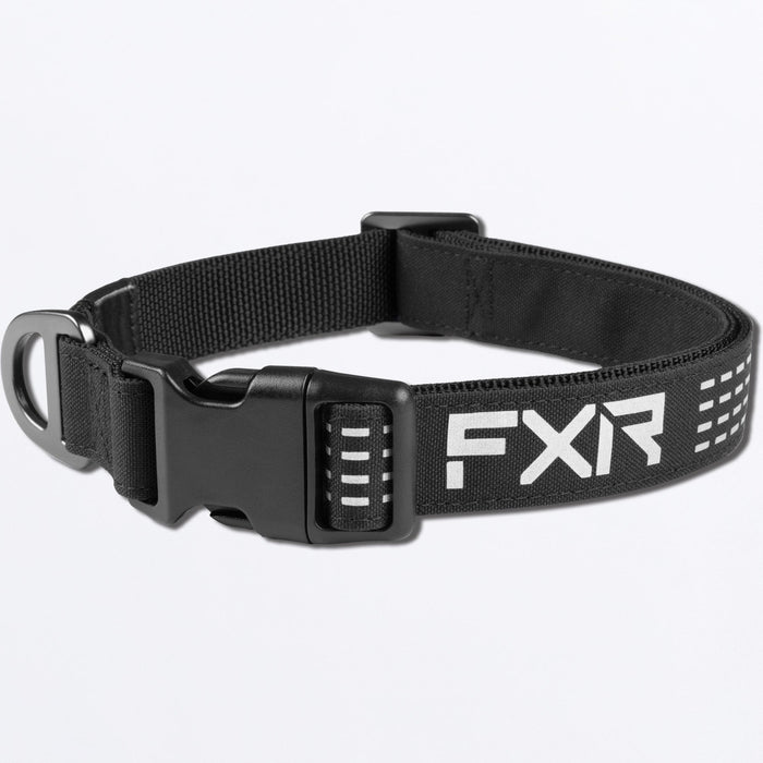 DOG COLLAR 24-BLACK/GREY