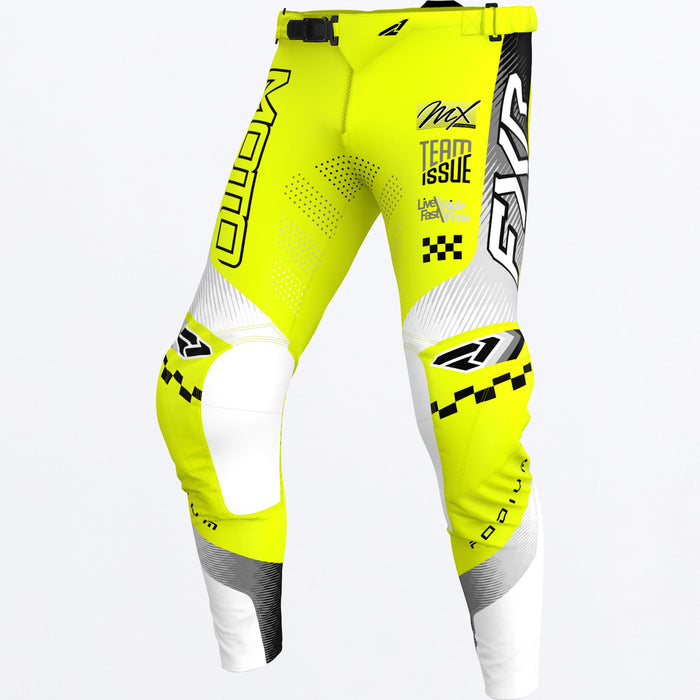 YTH PODIUM MX PANT  26-HIVIS/BLACK/GREY