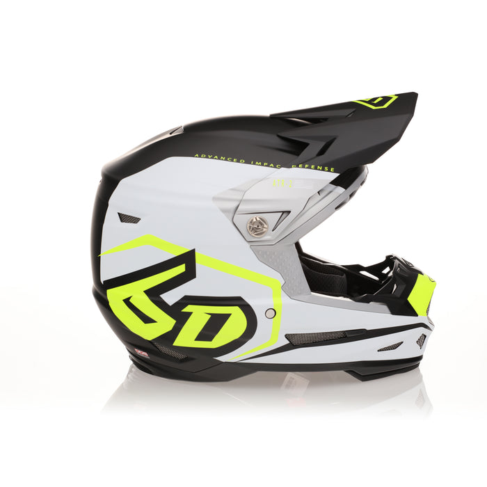 Casco de Cross 6D ATR-2 Delta Neon Yellow