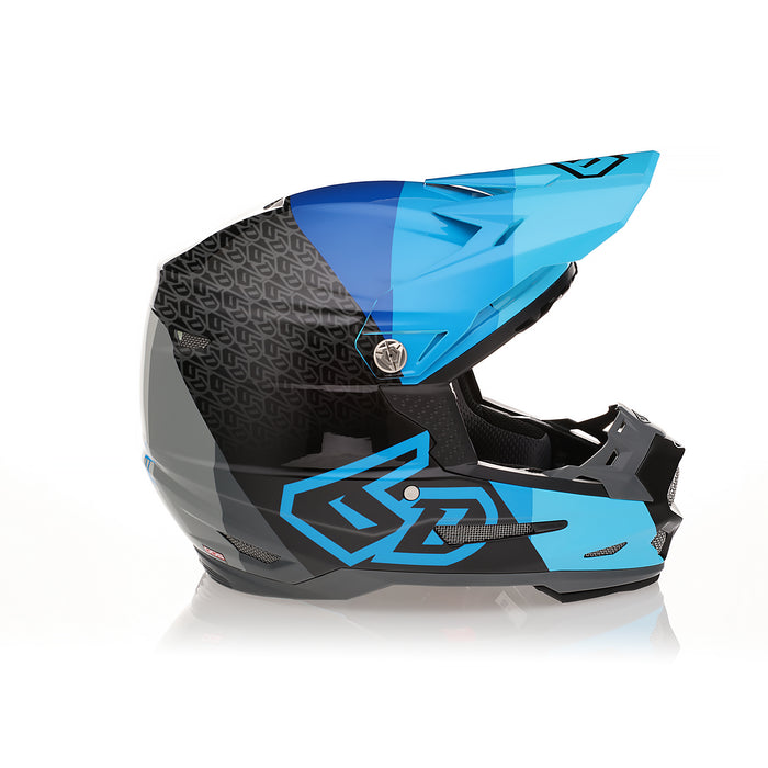 Casco de Cross 6D ATR-2 Range Blue