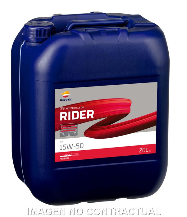 BIDON REPSOL RIDER 4T 15W-50 20L