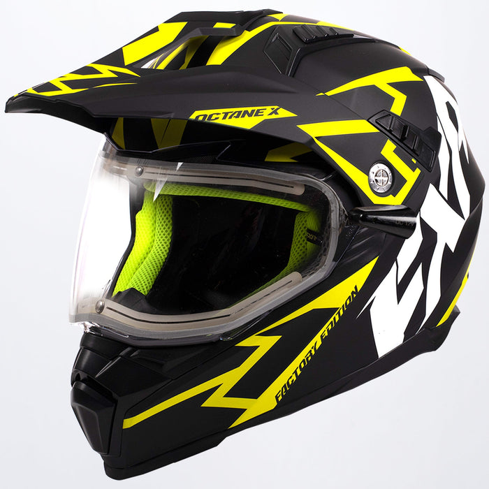 FXR Octane X Deviant Helmet with Electric Shield