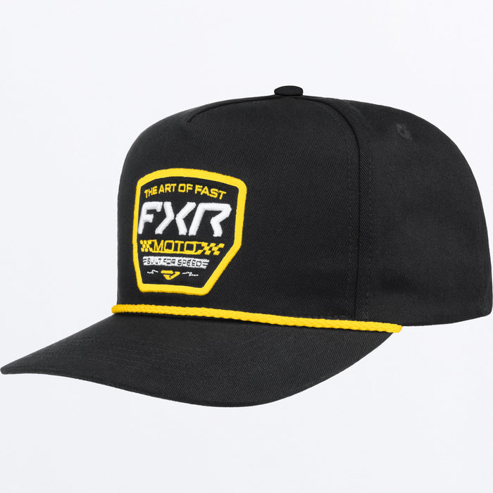 ART OF FAST HAT 26-BLACK/YELLOW