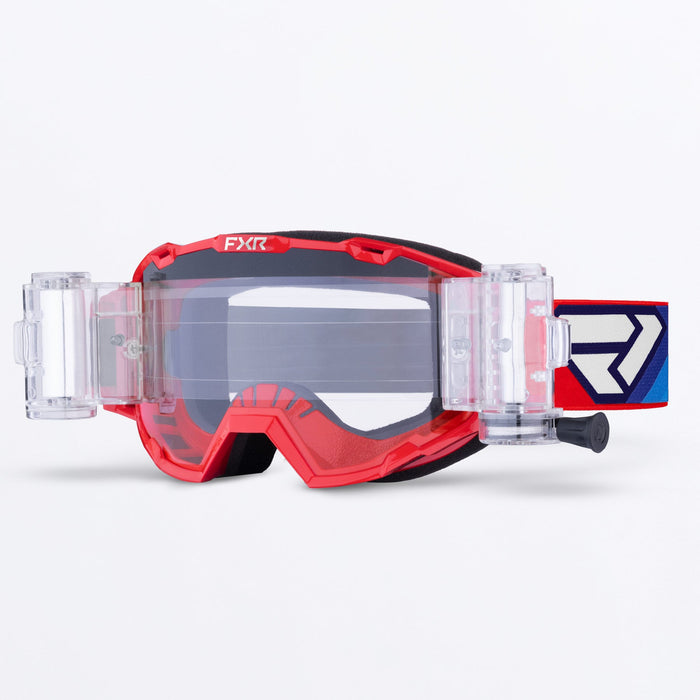 MAVERICK PRIME ROLL-OFF GOGGLE  26-RED