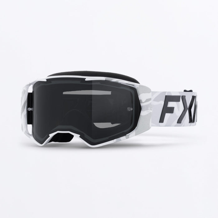 FXR FACTORY RIDE GOGGLE  26-WHITE