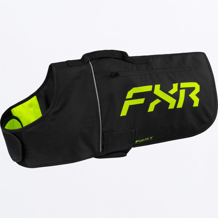 CX DOG COAT 24-BLACK/HI VIS