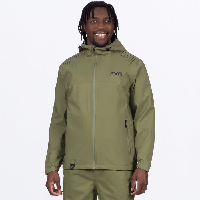 M ADVENTURE LITE TRIAMINATE JACKET 24-MOSS