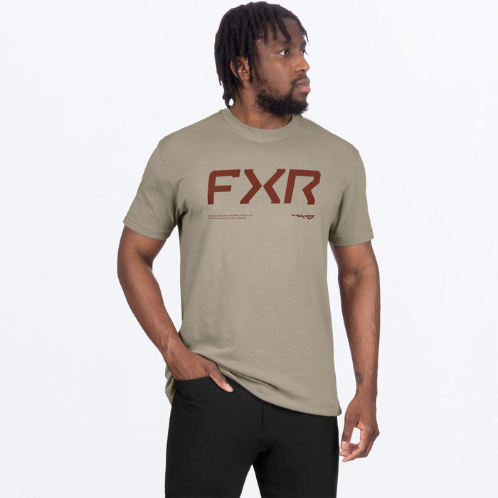 M HYDROGEN PREMIUM T-SHIRT 26-STONE/OXBLOOD