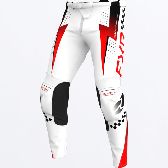 CLUTCH PRO MX PANT  26-WHITE/RED/BLACK