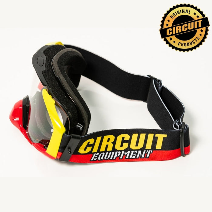 Gafas Circuit Equipment Goggle Quantum-N Amarillo/Rojo