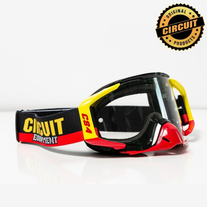 Gafas Circuit Equipment Goggle Quantum-N Amarillo/Rojo