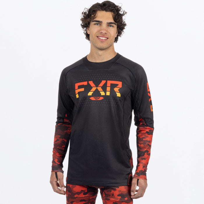 M ATMOSPHERE LONGSLEEVE 23-RED HEX