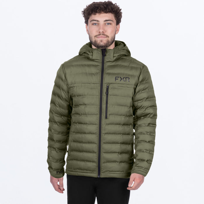 M PODIUM HYBRID QUILTED JACKET 26OSS
