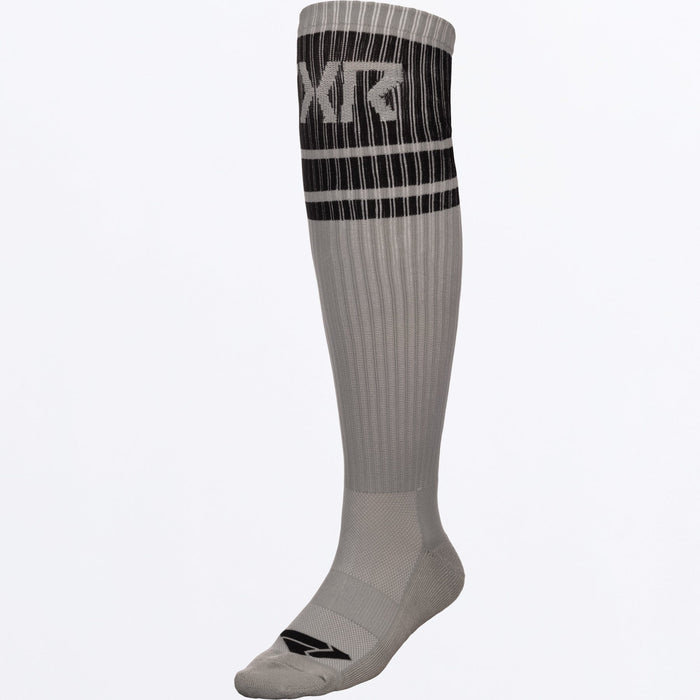 MOTO SOCK 26-GREY/BLACK