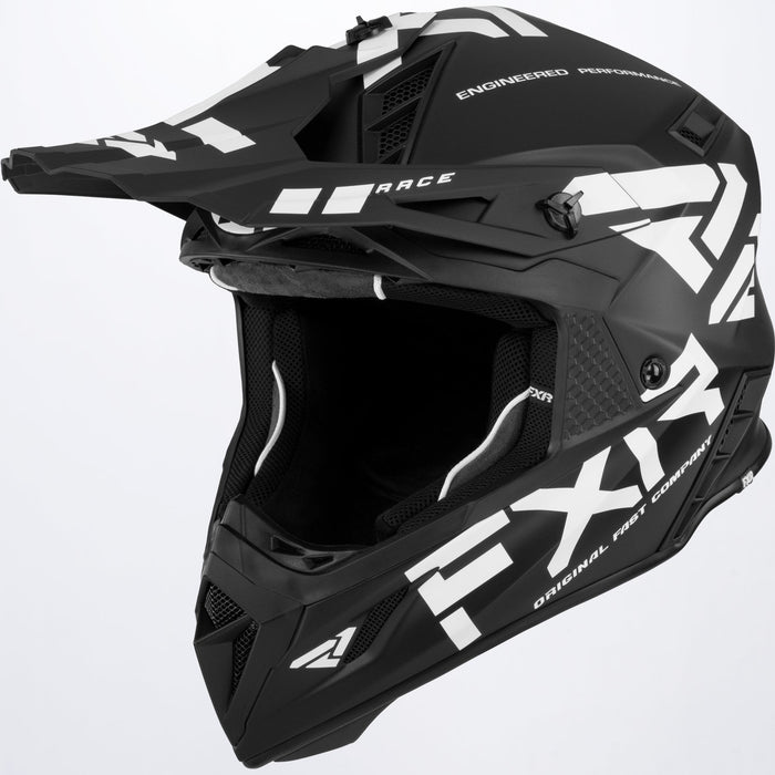FXR Helium Race Div Helmet with D-Ring