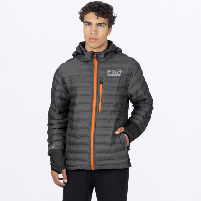 Men's Podium Hybrid Quilted Hoodie