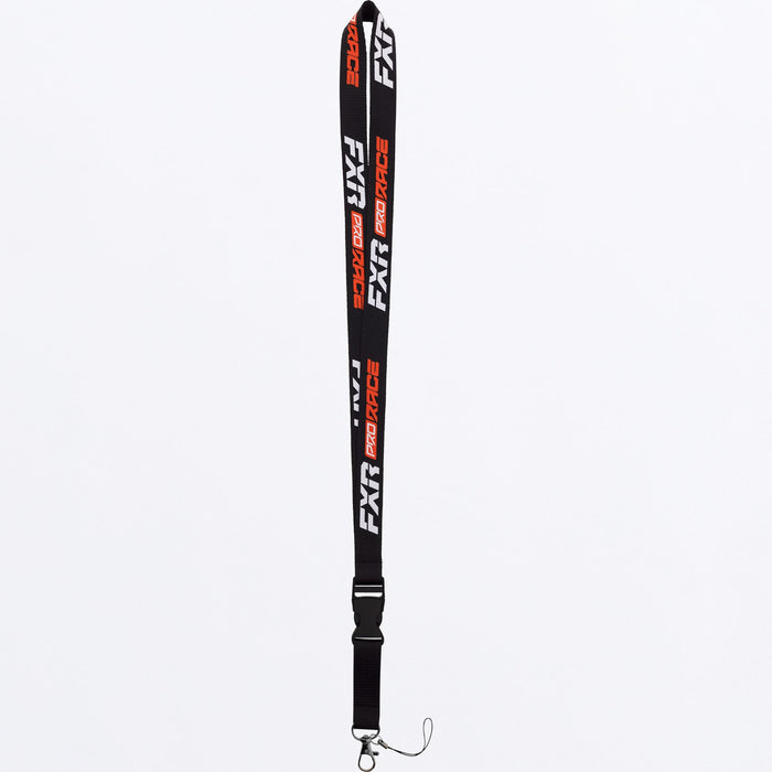 RACE DIV LANYARD 24-BLACK/ORANGE