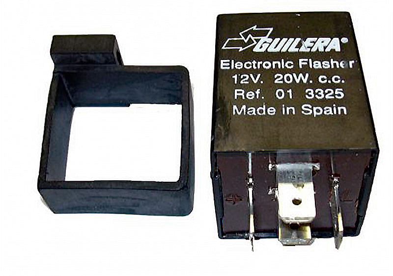 Flasher DC 12V 20W 4 Terminals with rubber support