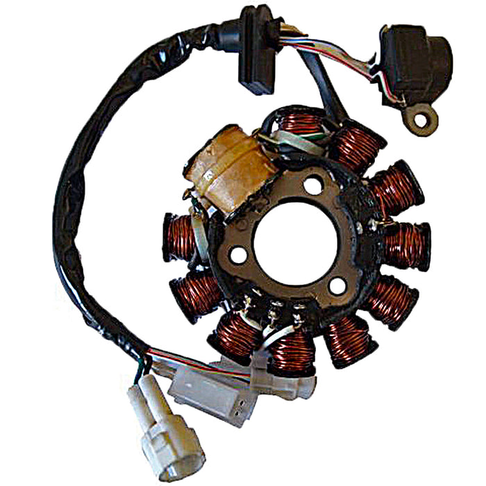 Stator SGR Three-phase 11 Poles with 2-wire pick-up (Yamaha 125 4T Engine)