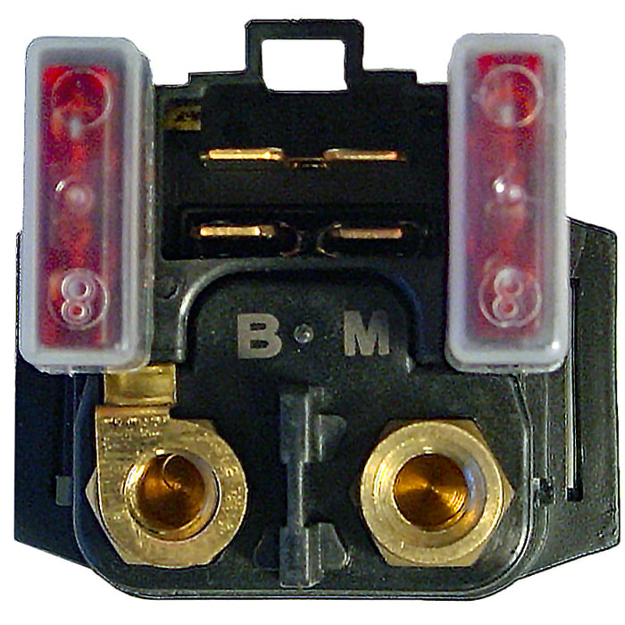 Starter Relay 12V - With Fuse 10A - 4 Fastons