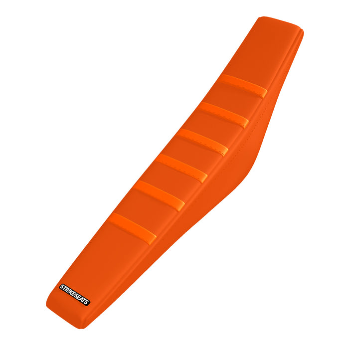 KTM 125SX/250SX/300SX/250SXF/350SXF/450SXF 2023 ORANGE/ORANGE/ORANGE Gripper Ribbed Seat Cover