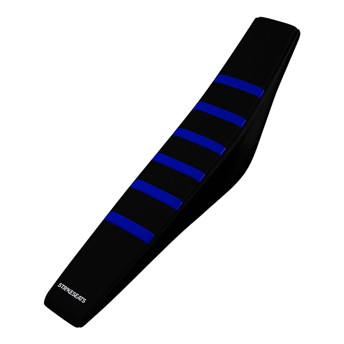 Suzuki DR650 96-23 BLUE/BLACK/BLACK Gripper Ribbed Seat Cover