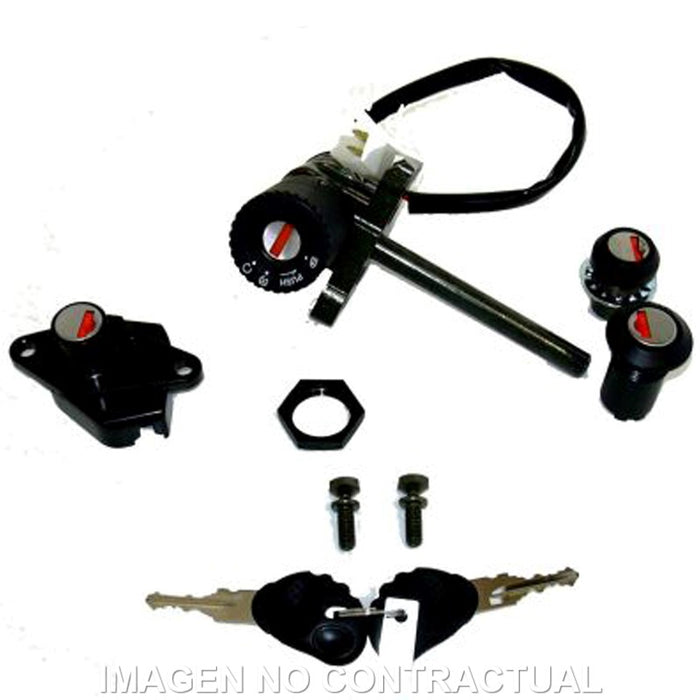 Contact kit, seat and glove box Aprilia Arrecife 125