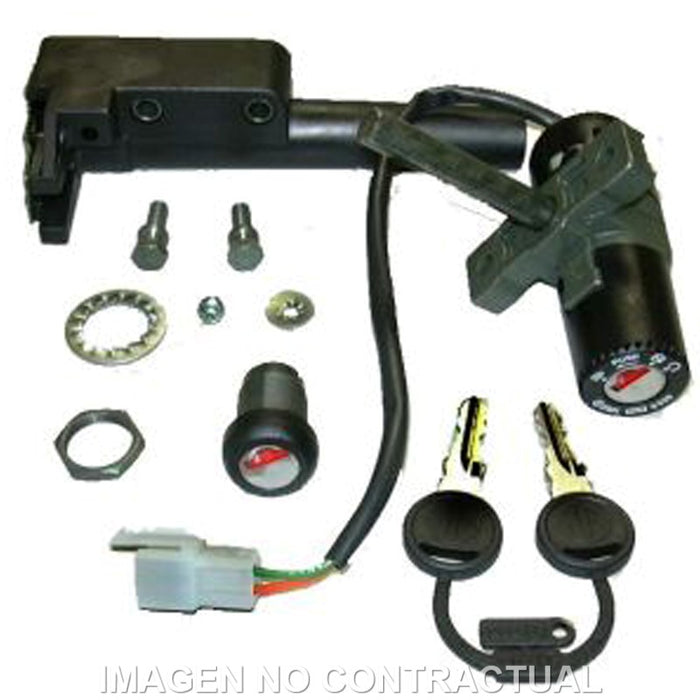 Kit contacto, sillín y guantera Aprilia Leonardo 125