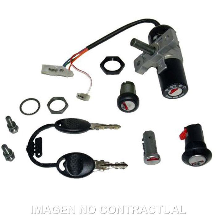 Contact kit, seat and glove box Aprilia SR 50
