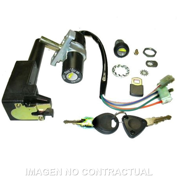 Kit contacto, sillín y guantera Aprilia SR 50 LC-AC