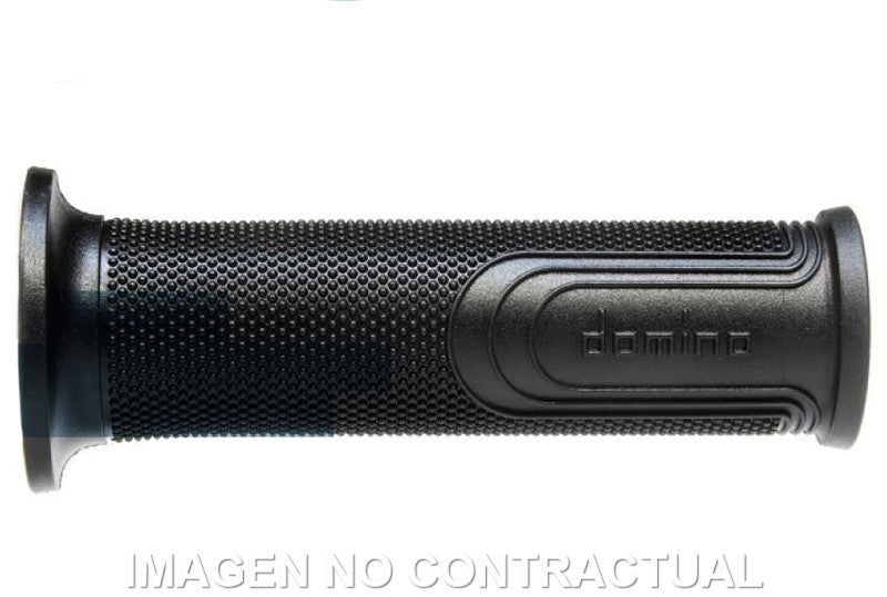 Domino On Road Style Black Closed Grips D 22 mm L 120 mm 