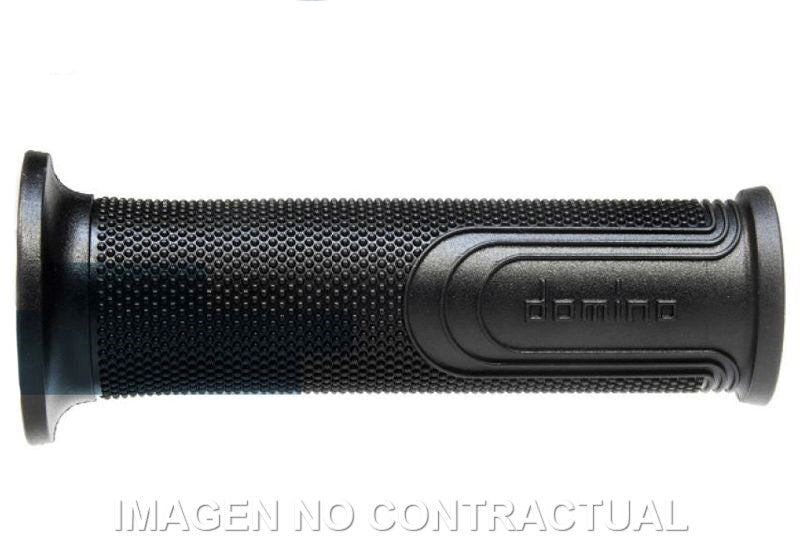 Domino On Road Style Black Open Grips D 22 mm L 120mm