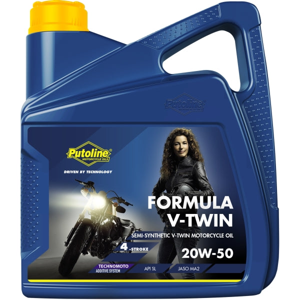 4 L bottle Putoline Formula V-Twin 20W-50