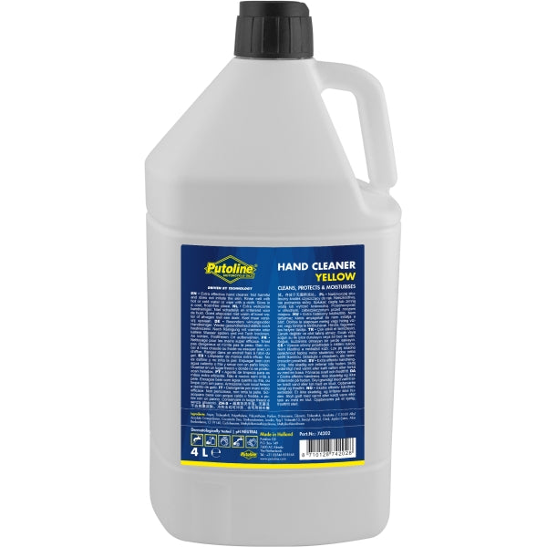 4 L container Putoline Hand Cleaner Yellow