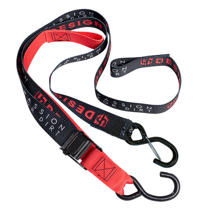 UP DESIGN CARRYING STRAP BLACK-RED