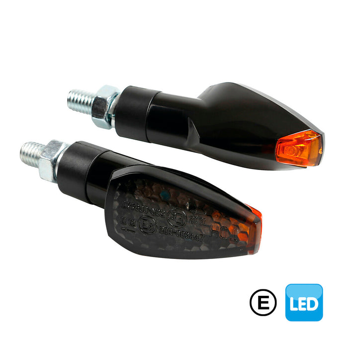 TUAREG TURN SIGNALS WITH LED 12V BLACK LED