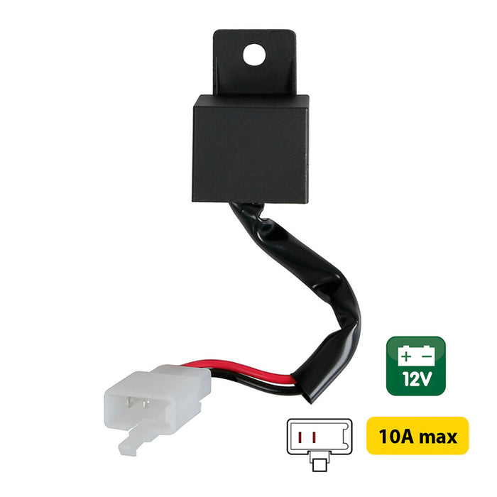 2 PIN FLASHER, PLUG &amp; PLAY ELECTRONIC FLASHING - 12V - 10A