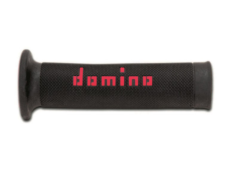 Domino On Road Grips Black - Red Open D 22 mm L 120-125 mm 