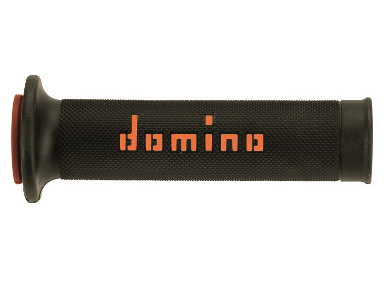 Domino On Road Grips Black - Orange Open D 22 mm L 120-125 mm 