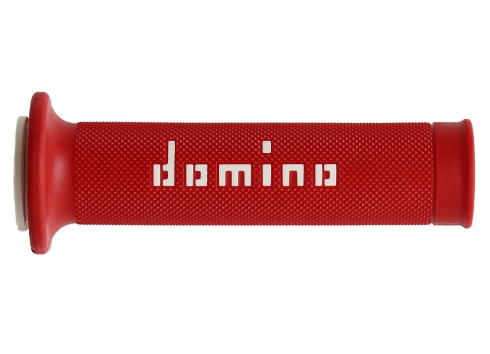 Domino On Road red and white grips