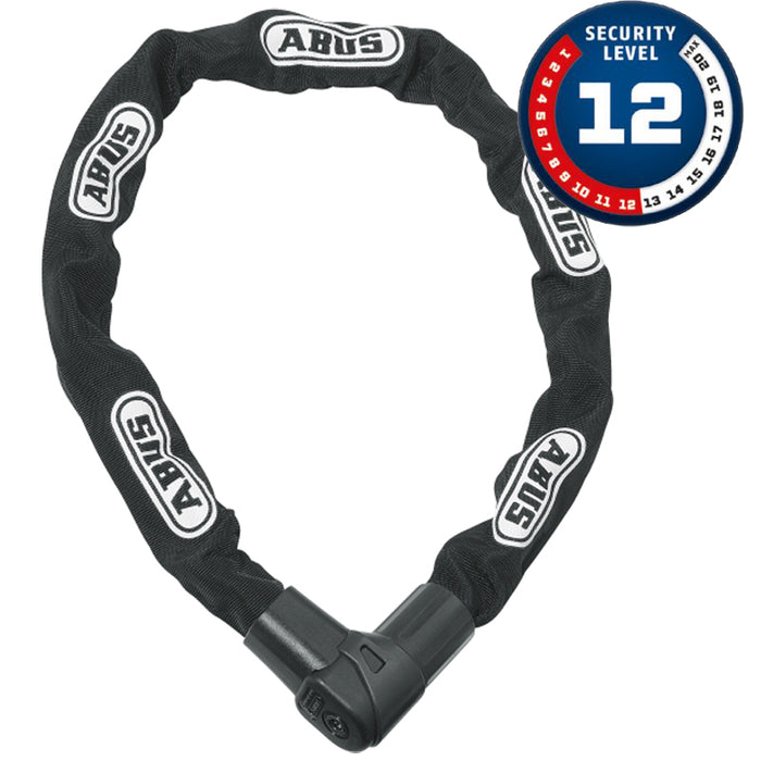 City Chain 1010 Abus Chain with automatic closure 1010/170 Black