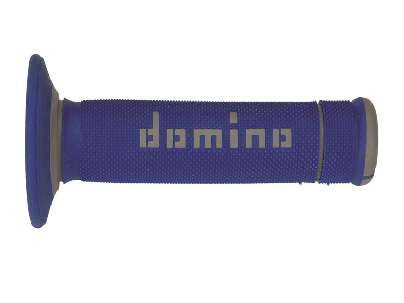 Domino OFF Road X-Treme Grips Blue - Gray Closed D 22 mm L 118 mm 