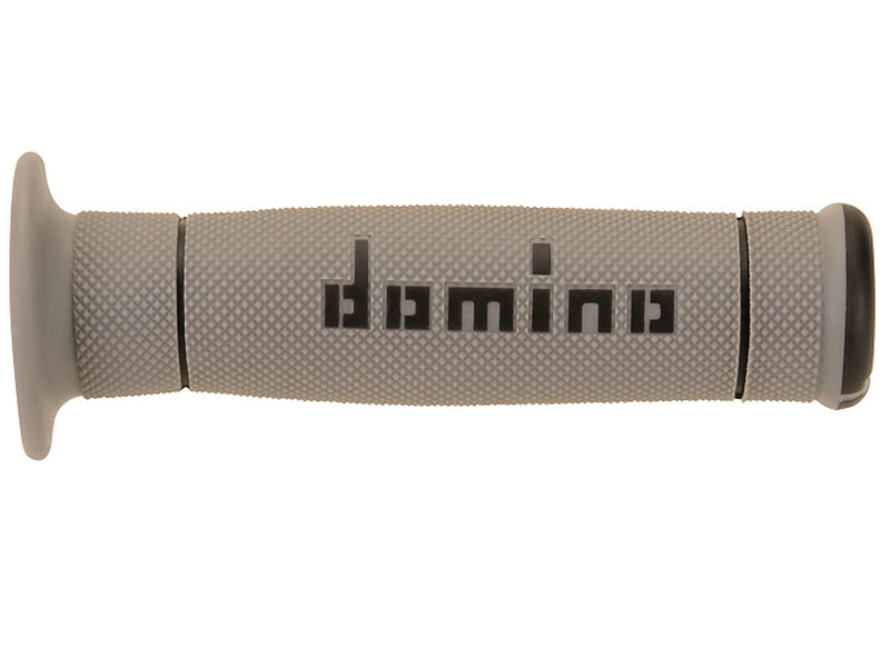 Domino Trial Grips Gray - Black Closed D 22 mm L 125 mm 