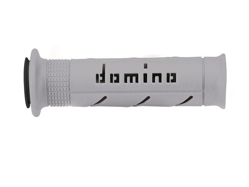 Puños Domino XM2 Super Soft Gris/Negro Abiertos D 22 mm L 120-125 mm