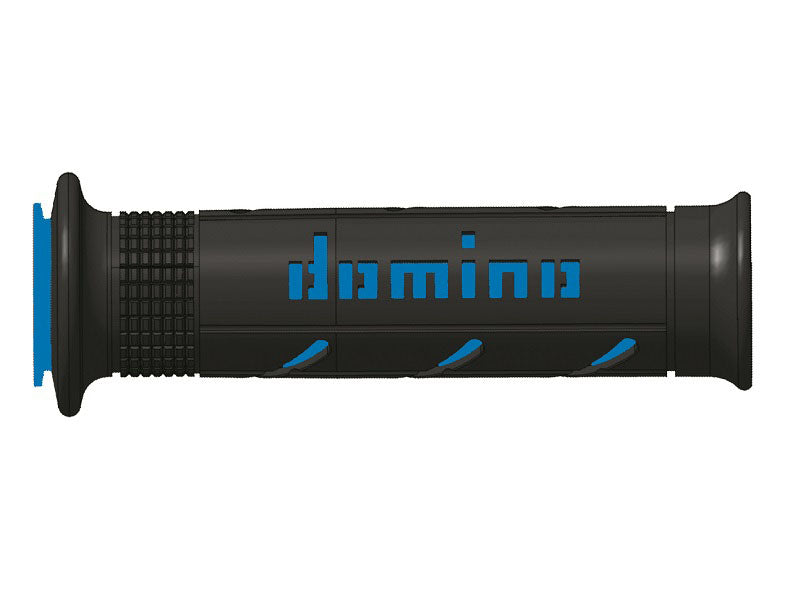 Domino XM2 Super soft Grips Black - Blue Open D 22 mm L 120-125 mm 