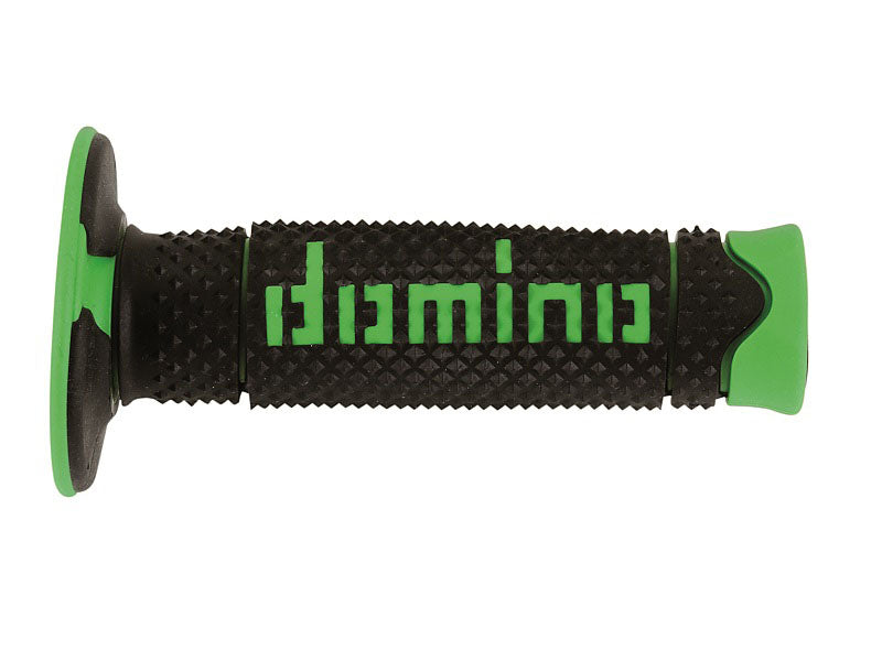 Domino DSH OFF Road Grips Black - Green Closed D 22 mm L 120 mm 