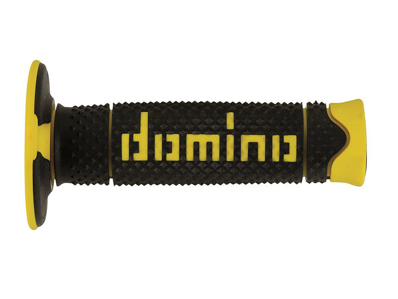 Domino DSH OFF Road Grips Black - Yellow Closed D 22 mm L 120 mm 