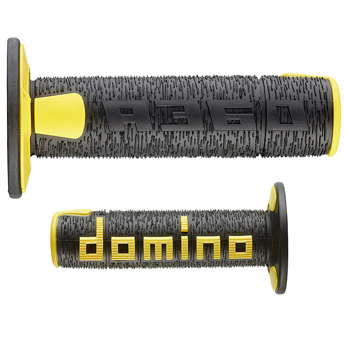 Domino OFF Road RPS Grips Black - Yellow Open D 22 mm L 120 mm 